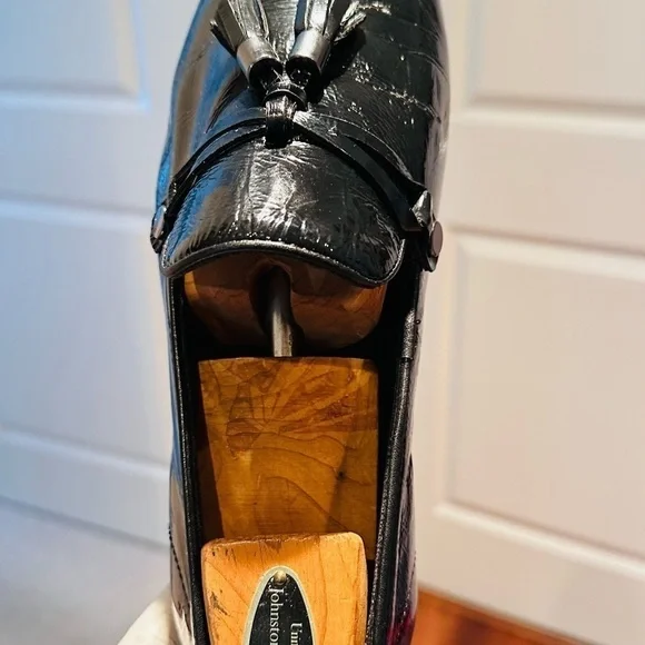 Aldo Tassel Patent Leather Loafers. - Picture 11 of 14